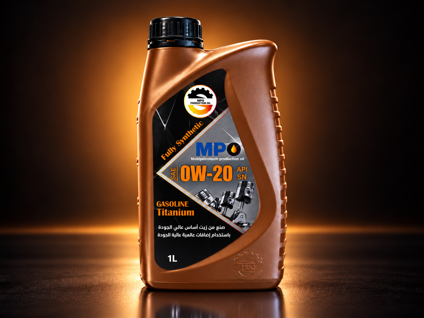 (MPO Gasoline Titanium. 0w20.SN.FullySynthetic (12×1L
