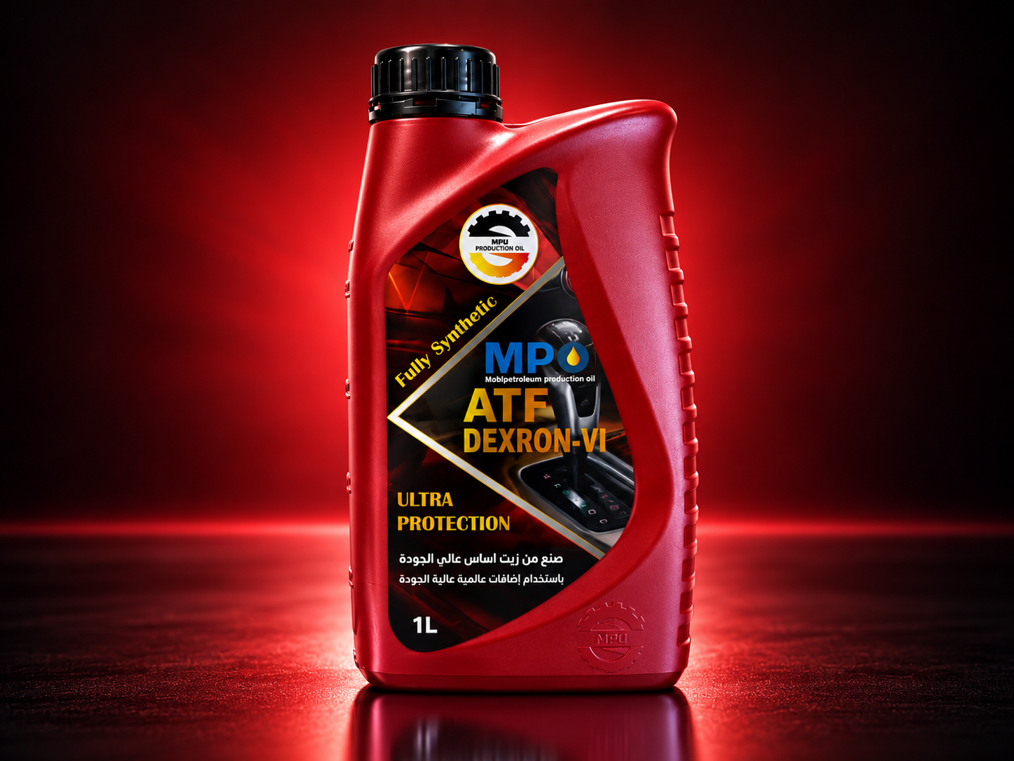 زيت ناقل حركة أوتوماتيكي الترا بروتكشن ATF VI – تخليقي بالكامل – (12عبوة × 1 لتر)